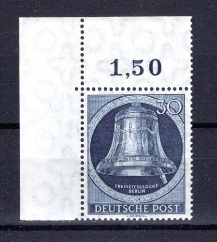 Berlin MiNr. 85 Eckrand ol postfrisch ungefaltet