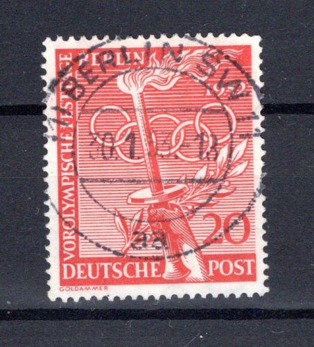 Berlin MiNr. 90 Vollstempel
