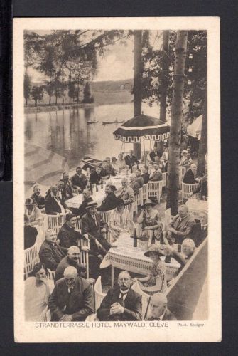 AK Cleve (Kleve) NRW um 1910 Hotel Maywald Strandterrasse