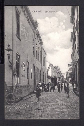 AK Cleve (Kleve) NRW um 1920 Cavarinerstr Restaurant zur Lampe