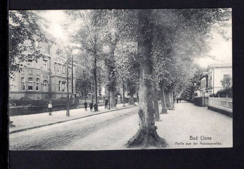 AK Cleve (Kleve) NRW 1921 Partie an der Nassauerallee