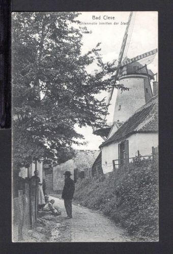 AK Cleve (Kleve) NRW 1911 Mühle in der Stadt
