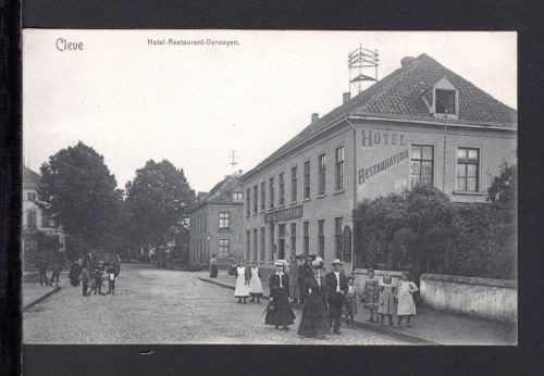 AK Cleve (Kleve) NRW 1906 Hotel-Restaurant Verweyen