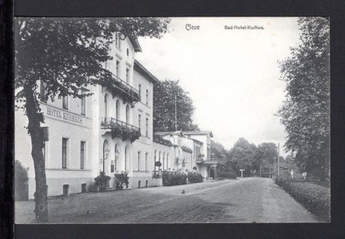 AK Cleve (Kleve) NRW 1907 Bad-Hotel-Kurhaus