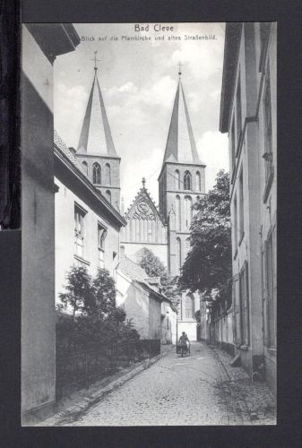 AK Cleve (Kleve) NRW 1909 Blick auf die Pfarrkirche