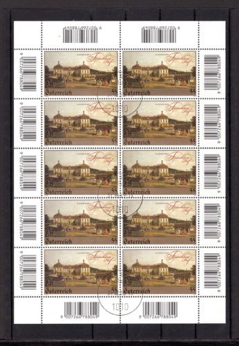 Österreich Kleinbogen MiNr. 2866 gestempelt