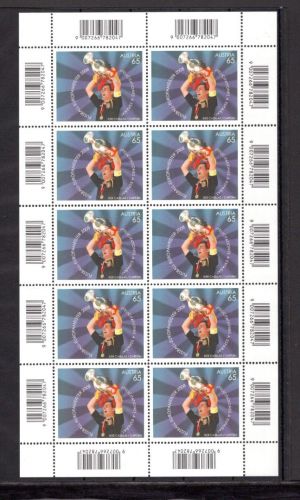 Österreich Kleinbogen MiNr. 2778 postfrisch Fußball EM 2008