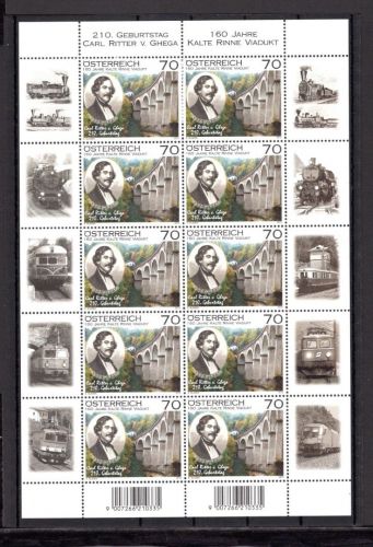 Österreich Kleinbogen MiNr. 2973 postfrisch