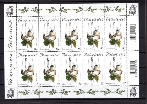 Österreich Kleinbogen MiNr. 3033 postfrisch Weinviertel