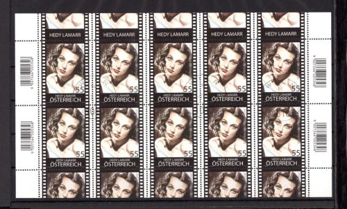 Österreich Kleinbogen MiNr. 2911 gestempelt Film