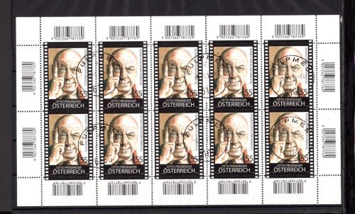 Österreich Kleinbogen MiNr. 2851 gestempelt Film