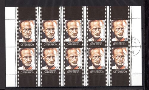 Österreich Kleinbogen MiNr. 2803 gestempelt Film