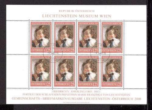 Österreich Kleinbogen MiNr. 2720 gestempelt Museum