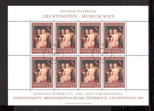 Österreich Kleinbogen MiNr. 2519 gestempelt Museum