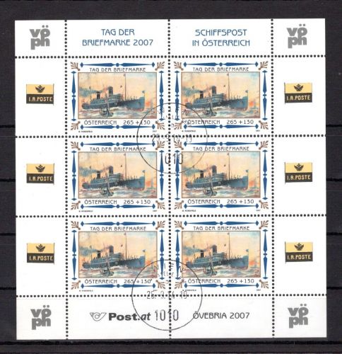 Österreich Kleinbogen MiNr. 2669 gestempelt Tag der Briefmarke