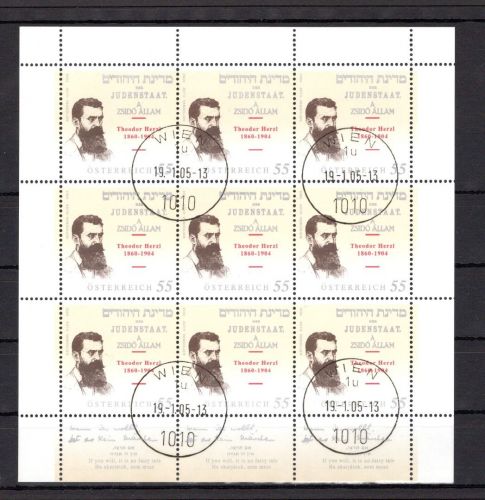 Österreich Kleinbogen MiNr. 2489 gestempelt