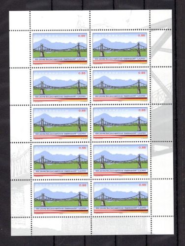 Österreich Kleinbogen MiNr. 2426 postfrisch Brücken