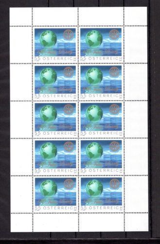 Österreich Kleinbogen MiNr. 2517 postfrisch Rotary