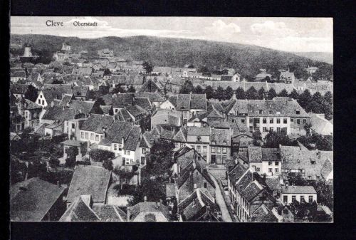 AK Cleve (Kleve) NRW um 1930? Oberstadt aus der Vogelperspektive
