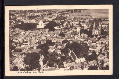 AK Cleve (Kleve) NRW 1930 Luftaufnahme on Cleve