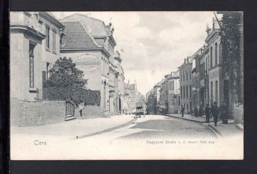 AK Cleve (Kleve) NRW 1914 Haag´sche Straße