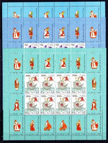 Vatikan MiNr. 934-936 postfrisch als Kleinbögen