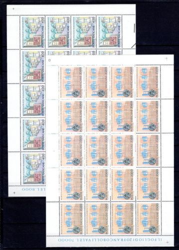 Vatikan MiNr. 924-925 postfrisch als Kleinbögen