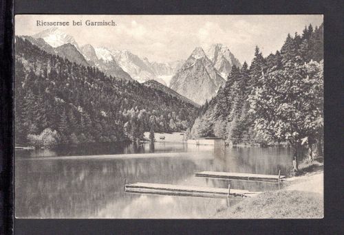 AK Garmisch 1914 Riessersee