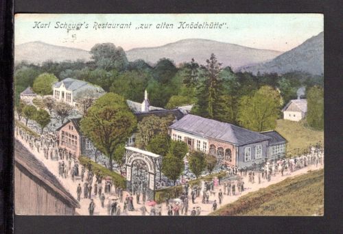 AK Wien 1913 Karle Scheuer´s Zur alten Knödelhütte