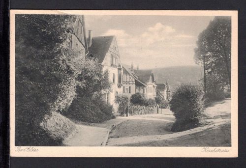 AK Bad Elster 1926 Kirchstrasse