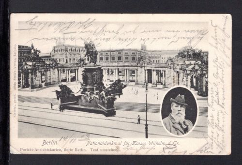 AK Berlin 1903 Nationaldenkmal Kaiser Wilhelm