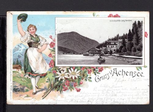 AK Achensee 1896 Scholastika