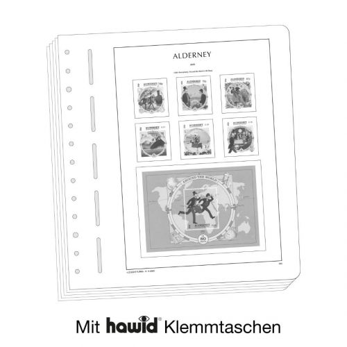 Leuchtturm Alderney 2023 Vordrucke SF 371787 Neuware