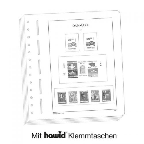 Leuchtturm Dänemark 2024 Vordrucke SF 373938 Neuware