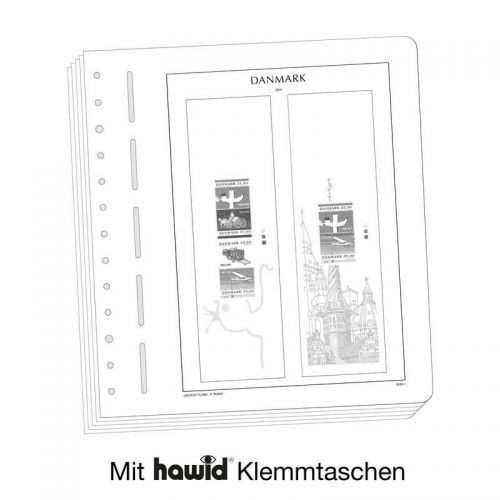 Leuchtturm Dänemark Heftchenblätter Spezial 2024 Vordrucke SF 373940 Neuware