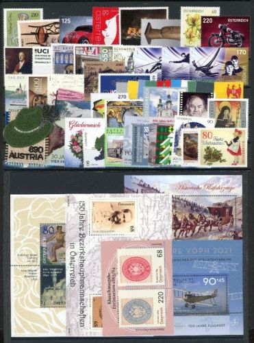 Österreich Jahrgang 2018 postfrisch