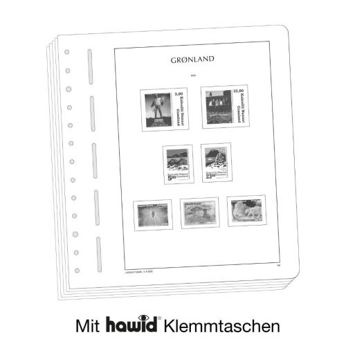 Leuchtturm Grönland 2023 Vordrucke SF 371901 Neuware