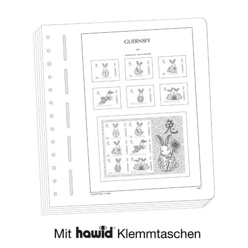 Leuchtturm Guernsey 2023 Vordrucke SF 371788 Neuware