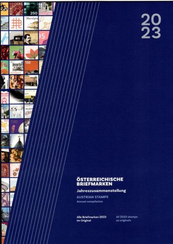 Österreich Jahresmappe 2023 postfrisch kpl. Jahrgang