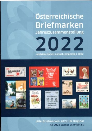 Österreich Jahresmappe 2022 postfrisch
