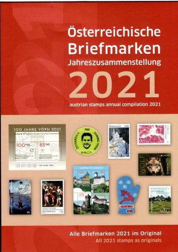 Österreich Jahresmappe 2021 postfrisch
