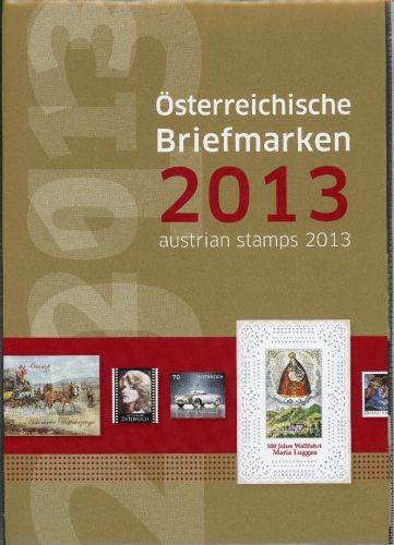 Österreich Jahresmappe 2013 postfrisch