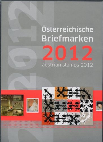 Österreich Jahresmappe 2012 postfrisch