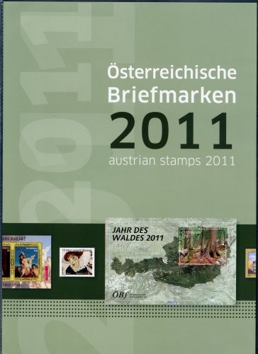 Österreich Jahresmappe 2011 postfrisch