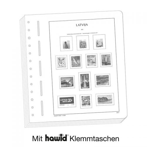 Leuchtturm Lettland 2024 Vordrucke SF 373915 Neuware