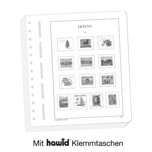 Leuchtturm Litauen 2023 Vordrucke SF 371919 Neuware