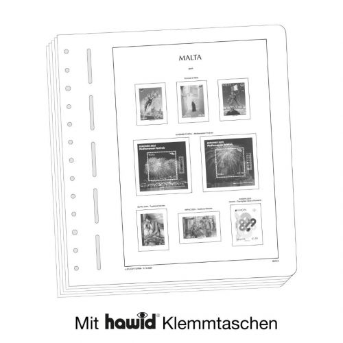 Leuchtturm Malta 2023 Vordrucke SF 371917 Neuware