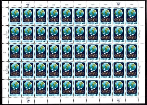 UNO Wien 50er Bogen MiNr. 149 postfrisch