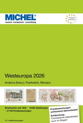 Michel Katalog Westeuropa 2026 (E 3) 6082-1 Neu
