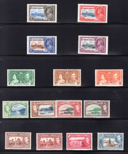 Trinidad & Tobago Lot aus 1935-1967 postfrisch